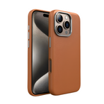 Luxury Business PU Leather MagSafe Case for iPhone 16 Series