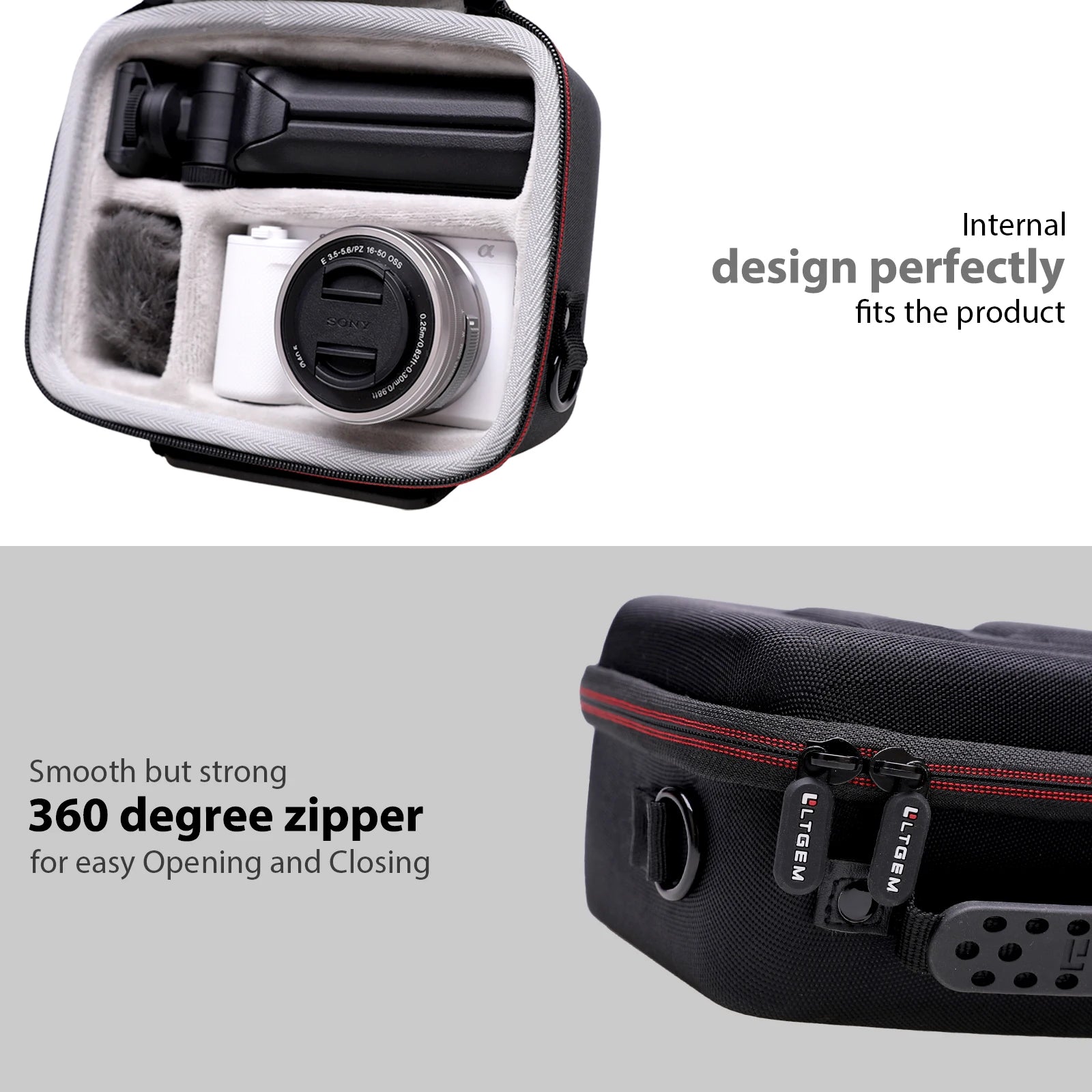 Hard EVA Storage Case for Sony ZV Series Vlog Camera