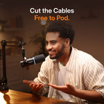 Maono Multi-Connection Hybrid Podcast Microphone