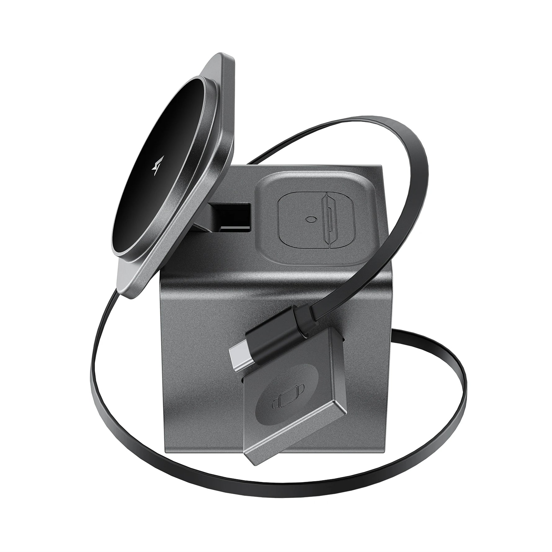 ACEFAST E34 3-in-1 Magnetic Wireless Charging Station