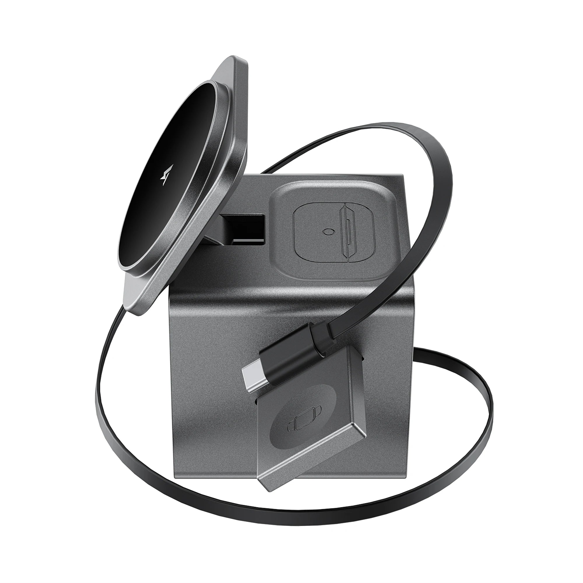 ACEFAST E34 3-in-1 Magnetic Wireless Charging Station