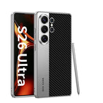 Luxury Vegan Leather Patchwork Case for Samsung Galaxy S26 Ultra