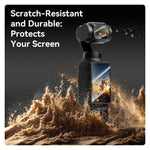 TELESIN Tempered Glass Screen Protector for DJI Osmo Pocket 4