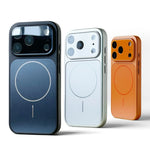 High-Quality MagSafe Case with Camera Lens Glass and Soft Frosted Grip for iPhone 17 Series