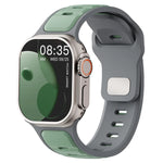 Perforated Silicone Sport Band with Ventilation Holes for Apple Watch