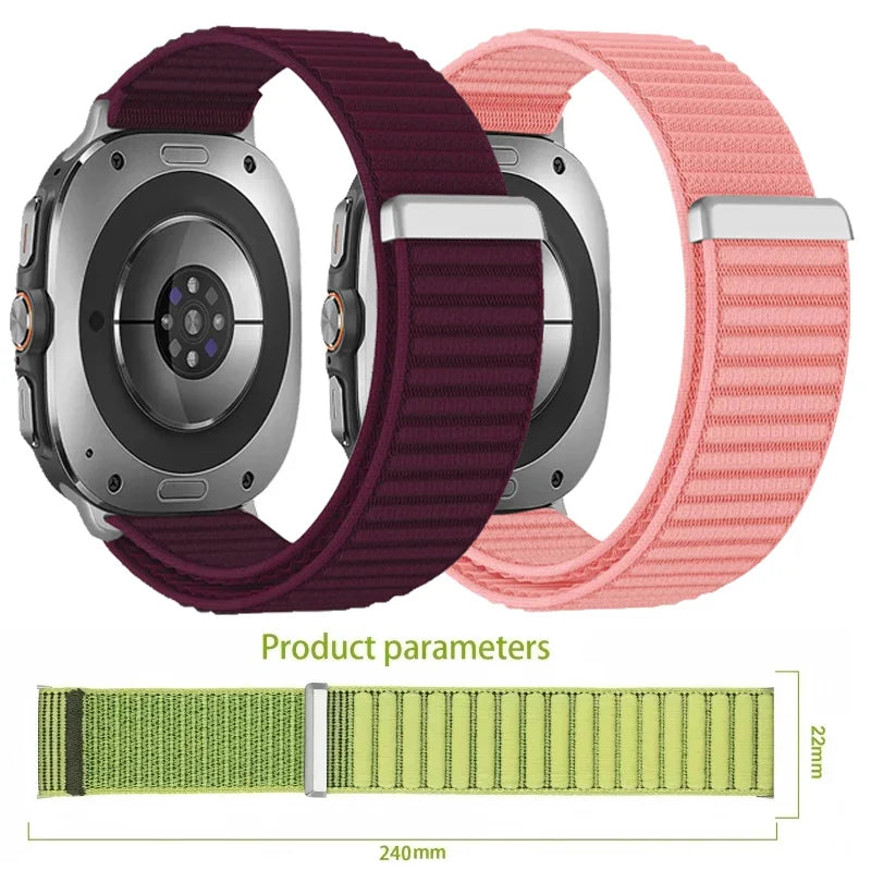 Comfortable Nylon Strap for Samsung Galaxy Watch 8 / Galaxy 8 Classic