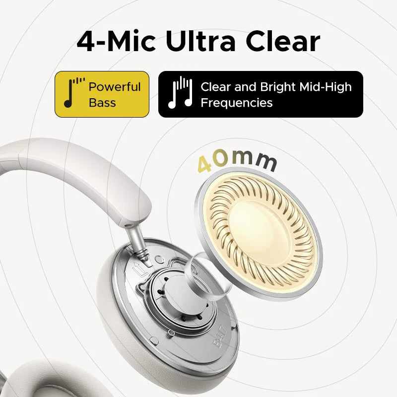 UGREEN Studio Max2 Over-Ear Bluetooth 5.4 Headphones