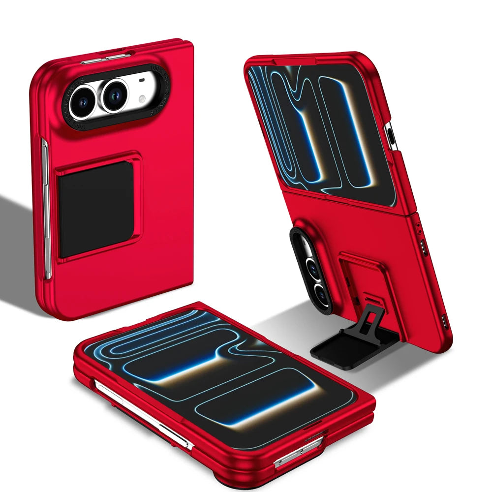 Matte Hard PC Kickstand Case with Dual-Angle Viewing for iPhone Duo
