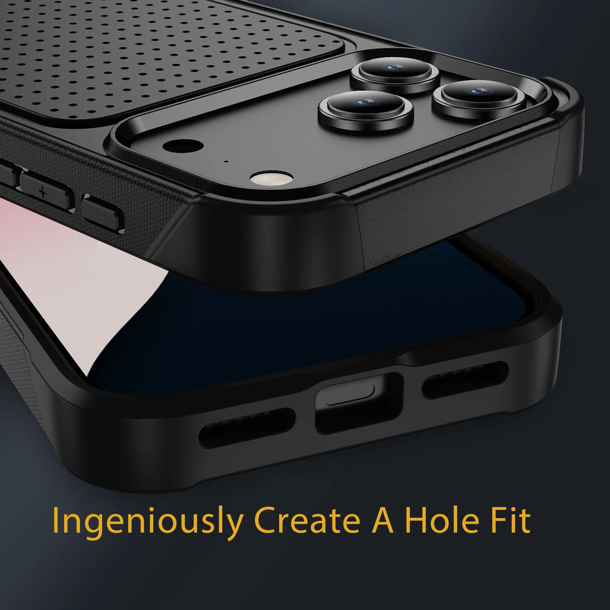 Reinforced Corner Bumper Shockproof Case for iPhone 18 Series