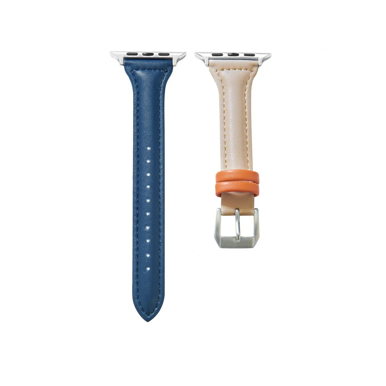 Elegant Slim Leather Strap for Apple Watch