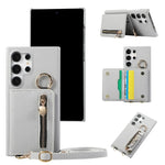 PU Leather Crossbody Wallet Case for Samsung Galaxy S24 Series