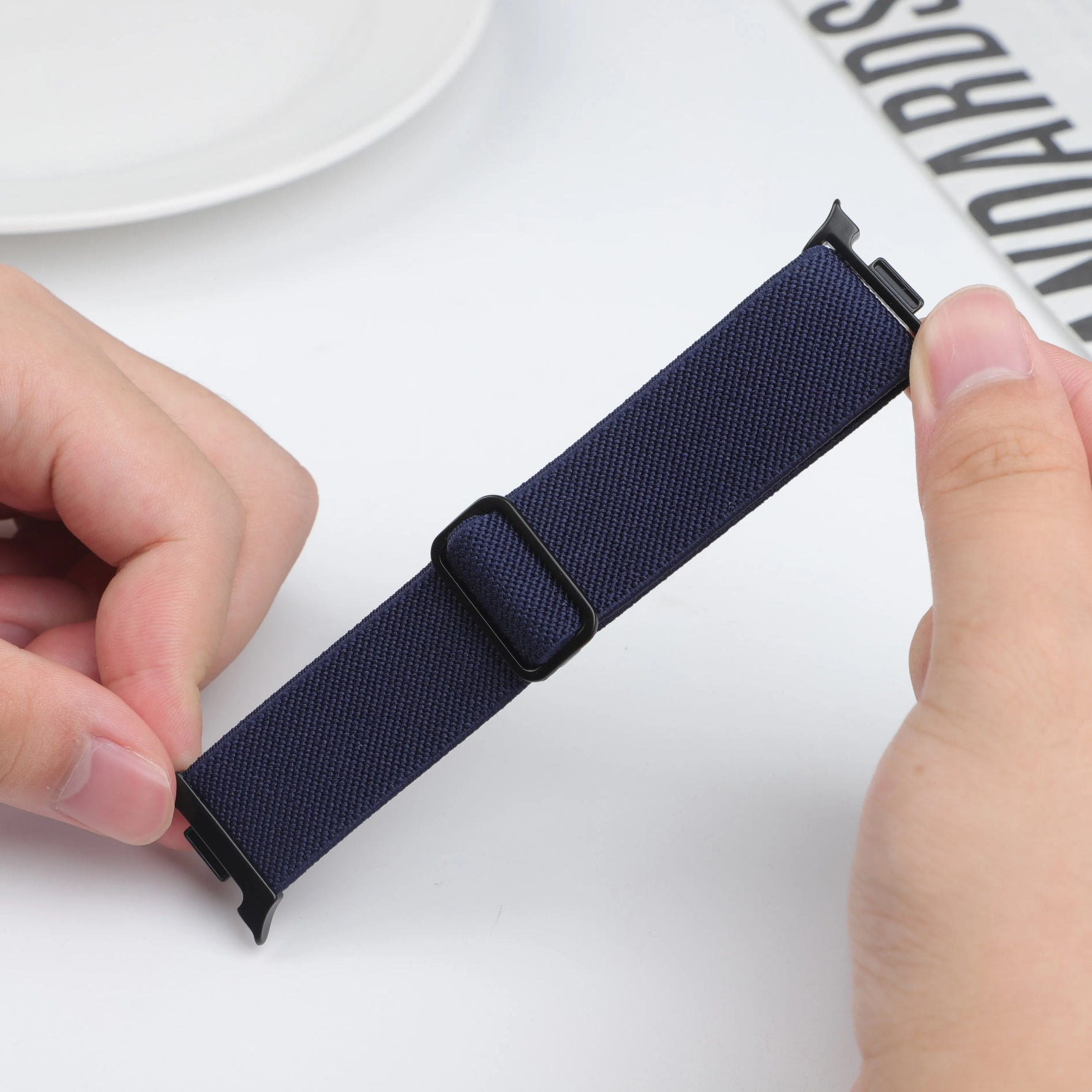 Comfortable Nylon Scrunchie Watch Band for Samsung Galaxy Watch 8 & Galaxy Watch 8 Classic