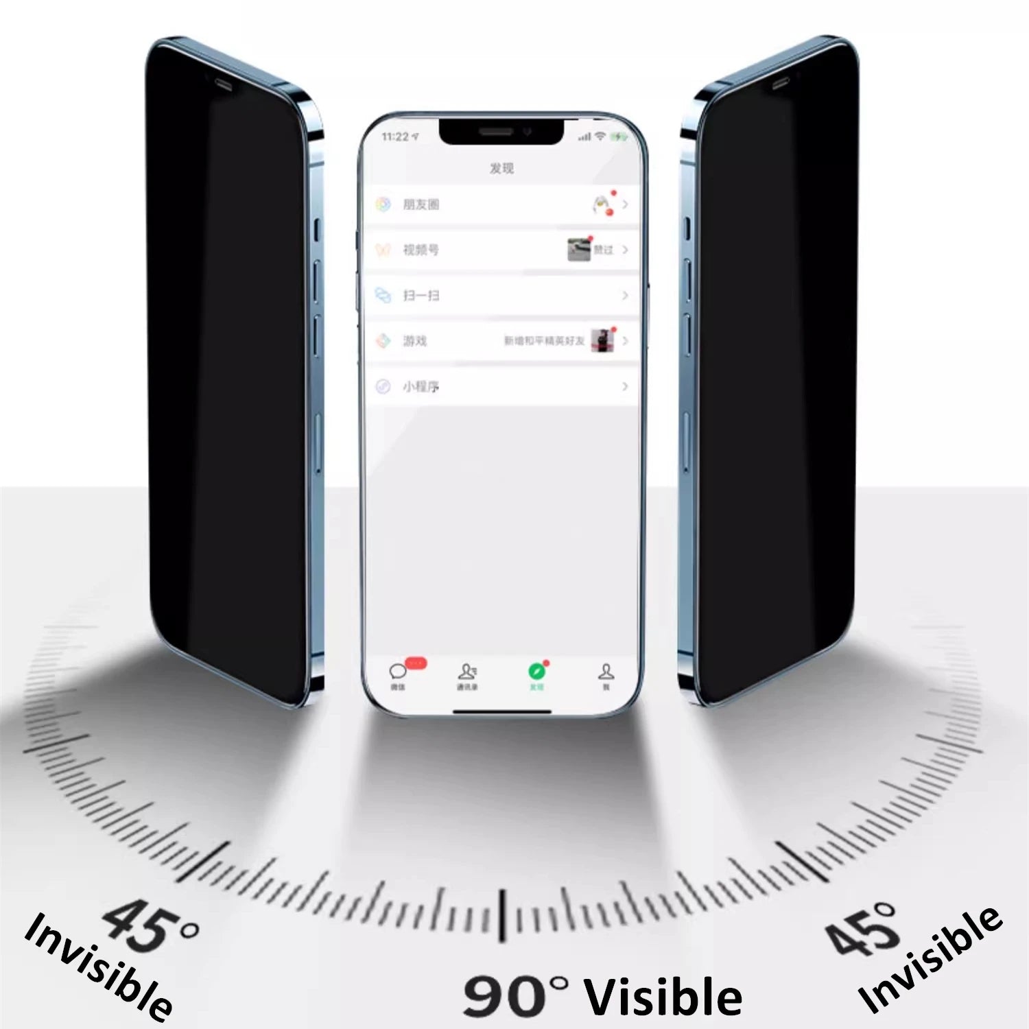 Privacy Tempered Glass Screen Protector with Camera Lens Film for Nothing Phone 2a Plus