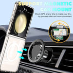 Clear Magnetic Shockproof Case for Samsung Galaxy Z Flip 5