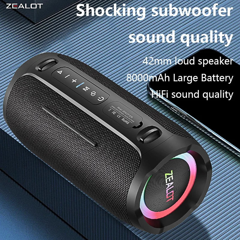 ZEALOT S76 Bluetooth Speaker