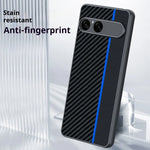 Sony Xperia 10 VII PU Leather Case with Fiber Texture and Shock-Resistant Protection