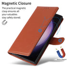 Protective Flip Wallet Case for Samsung Galaxy S24 Series