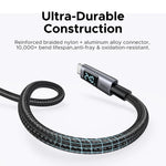 UGREEN 240W USB-C Cable with Digital Power Display