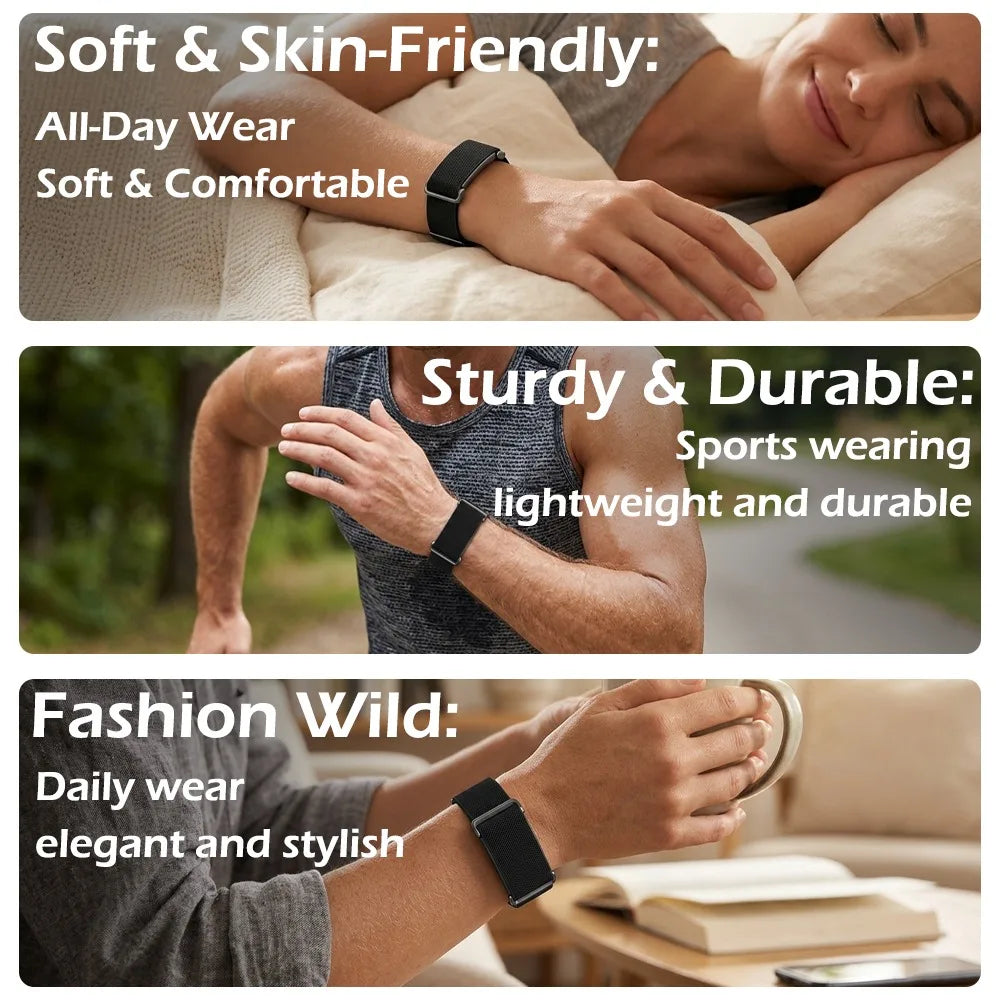Breathable Nylon Sport Band for Google Fitbit Air