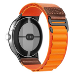 Breathable Nylon and Leather Band for Google Pixel Watch 4