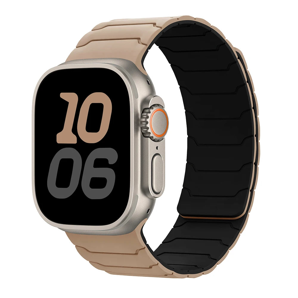 Premium Magnetic Silicone Band for Apple Watch