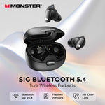 Monster N-Lite 206 TWS Bluetooth 5.4 Earbuds