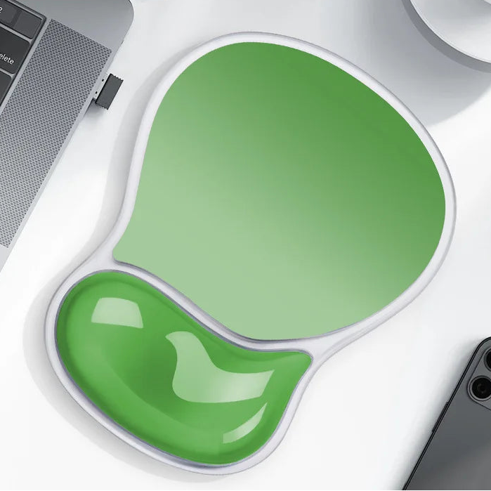 Transparent Silicone Ergonomic Mouse Pad Wrist Rest
