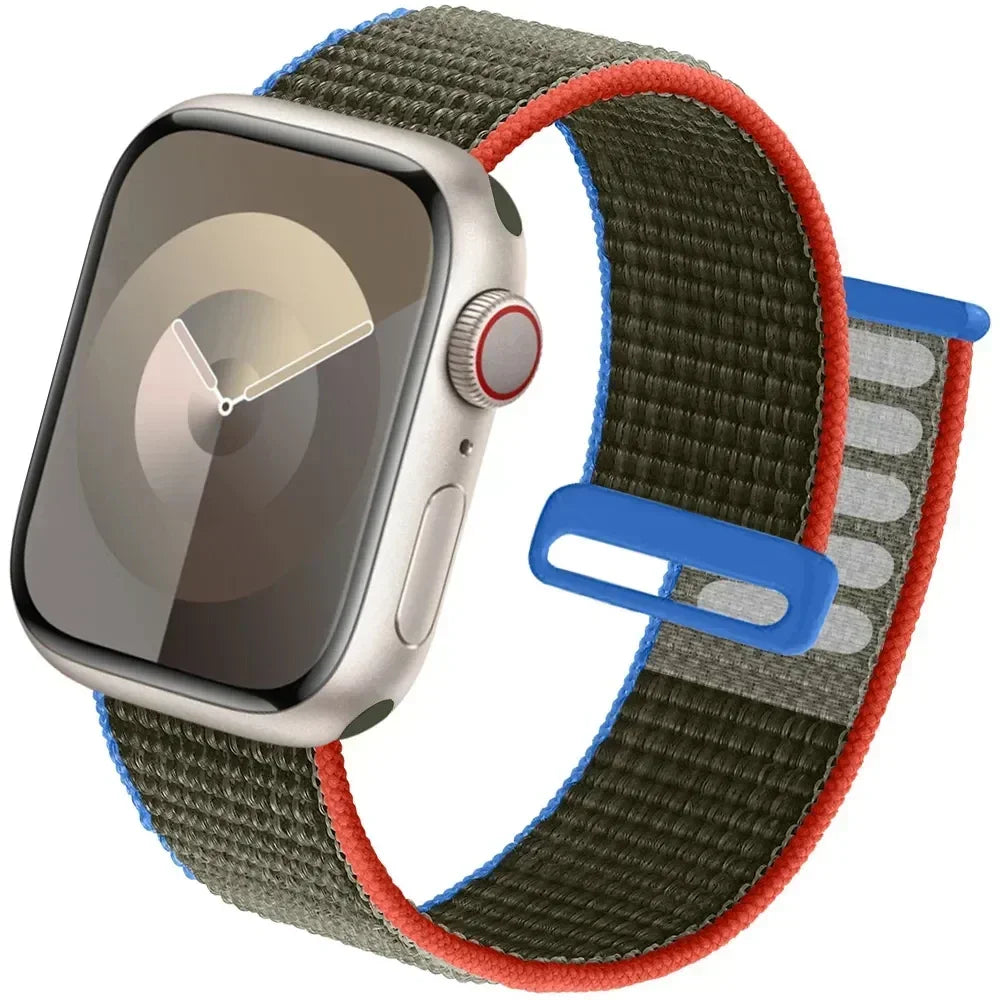 Lightweight Sport Nylon Loop Band for Apple Watch