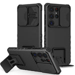 Samsung Galaxy S25 Series Anti-Drop Airbag Case with Camera Slide Cover
