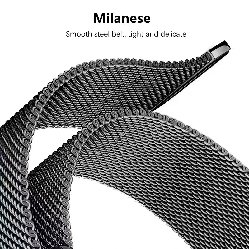 Milanese Mesh Magnetic Clasp Watch Strap for Samsung Galaxy Watch Ultra 2