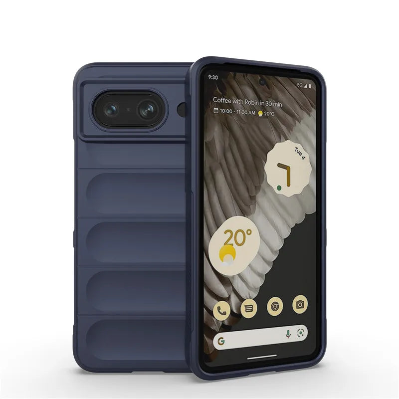 Soft Silicone Bumper Case for Google Pixel 8 Series