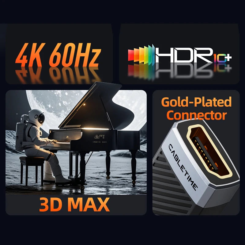 CABLETIME 4K HDMI Extension Adapter