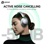 Picun F6 Active Noise Cancelling Bluetooth Headset