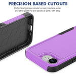 Anti-Drop PC + TPU Case for iPhone 16e