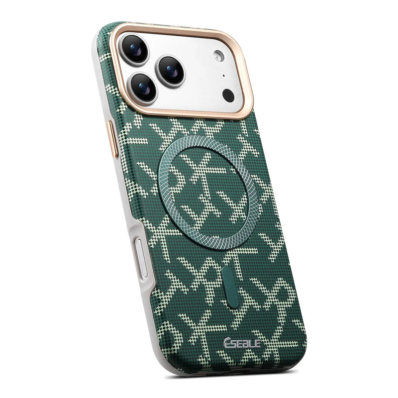 Fashion Leather MagSafe Case for iPhone 17 Series