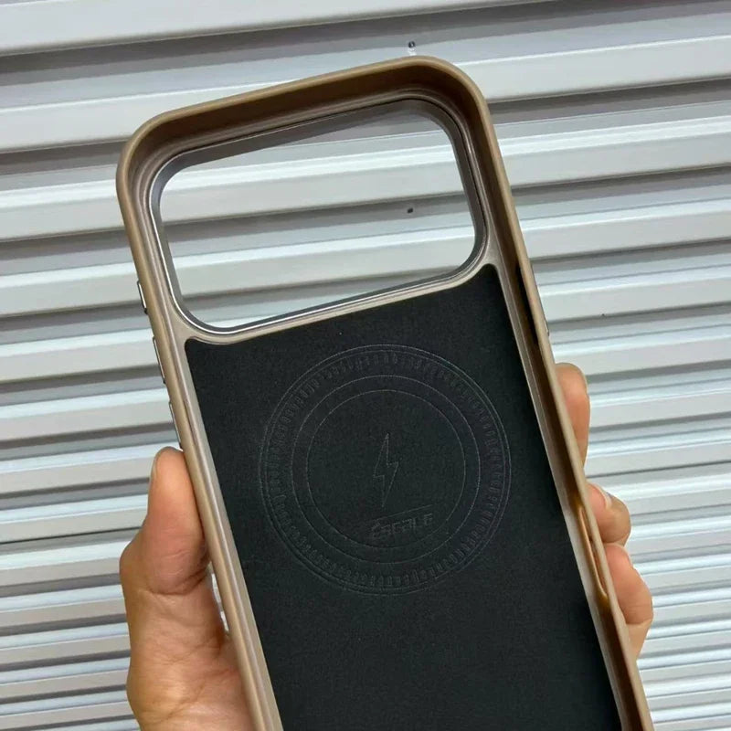 Textured Non-Slip MagSafe Case with Dot Pattern Grip for iPhone 17 Series
