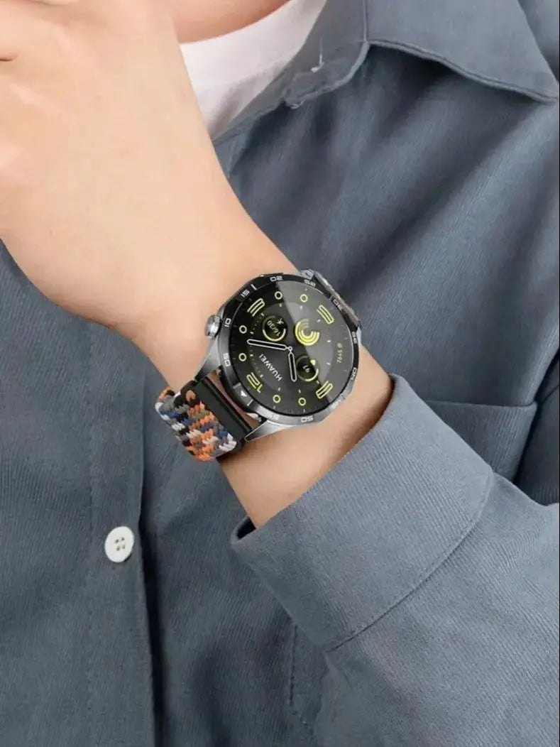 Nylon Braided Loop Strap For OPPO Watch X2  Band Replaced Bracelet