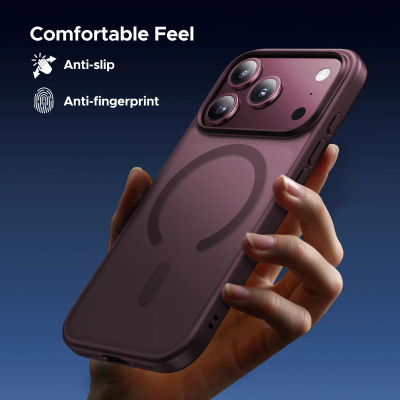 Shockproof Matte MagSafe Case for iPhone 18 Series