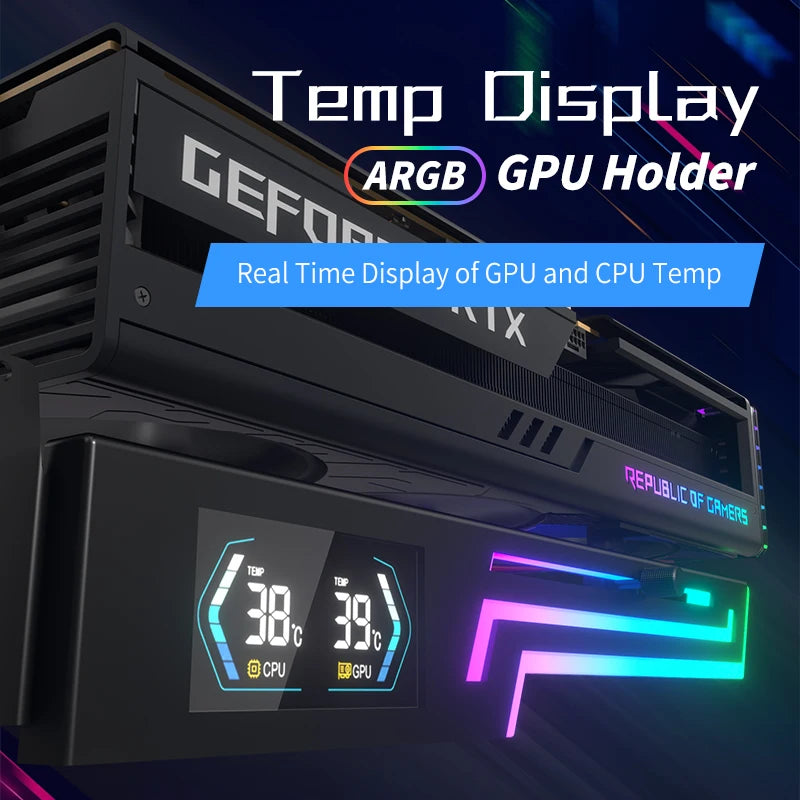 Power Train Z-X6 ARGB GPU Support Bracket