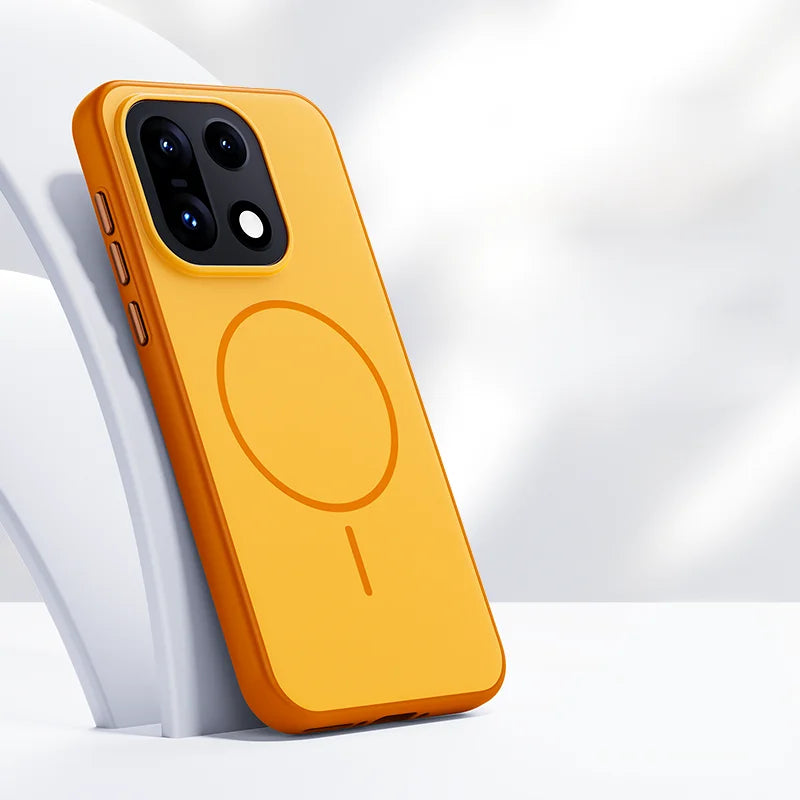 OnePlus 15 Matte Magnetic Case with Metal Buttons