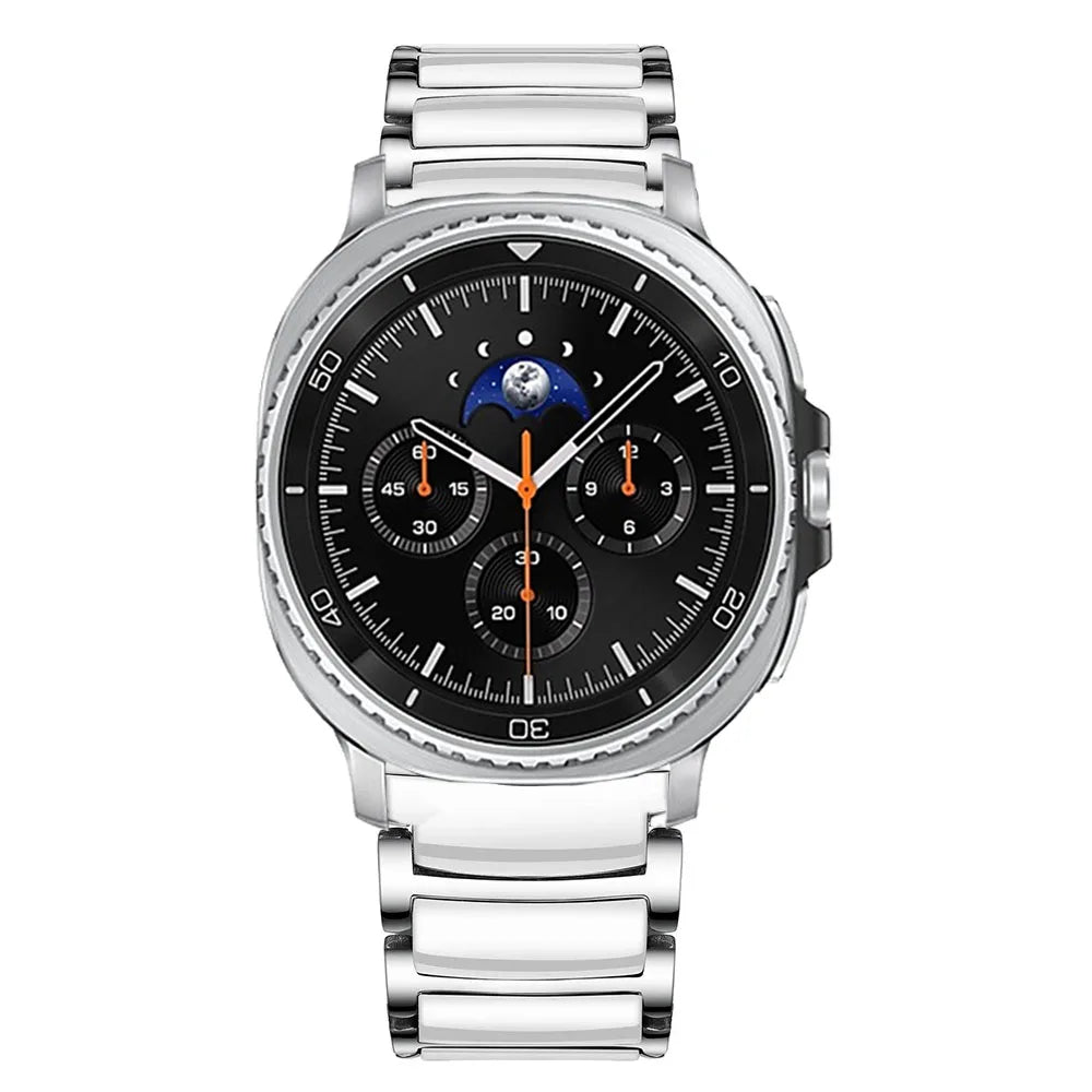 Replacement Ceramic & Metal Band for Samsung Galaxy Watch 8 & Galaxy Watch 8 Classic