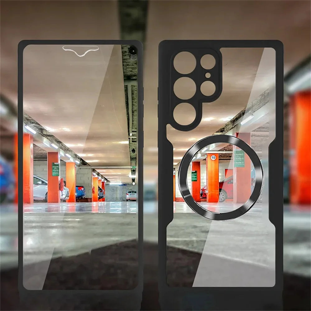 360° Full Protection Double-Sided Magnetic Case for Samsung Galaxy S25 Series