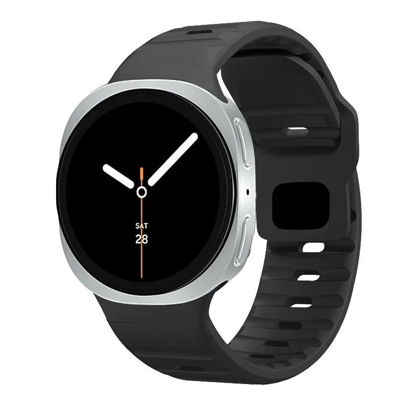 Premium Breathable Silicone Band for Samsung Galaxy Watch 8 / Galaxy Watch 8 Classic