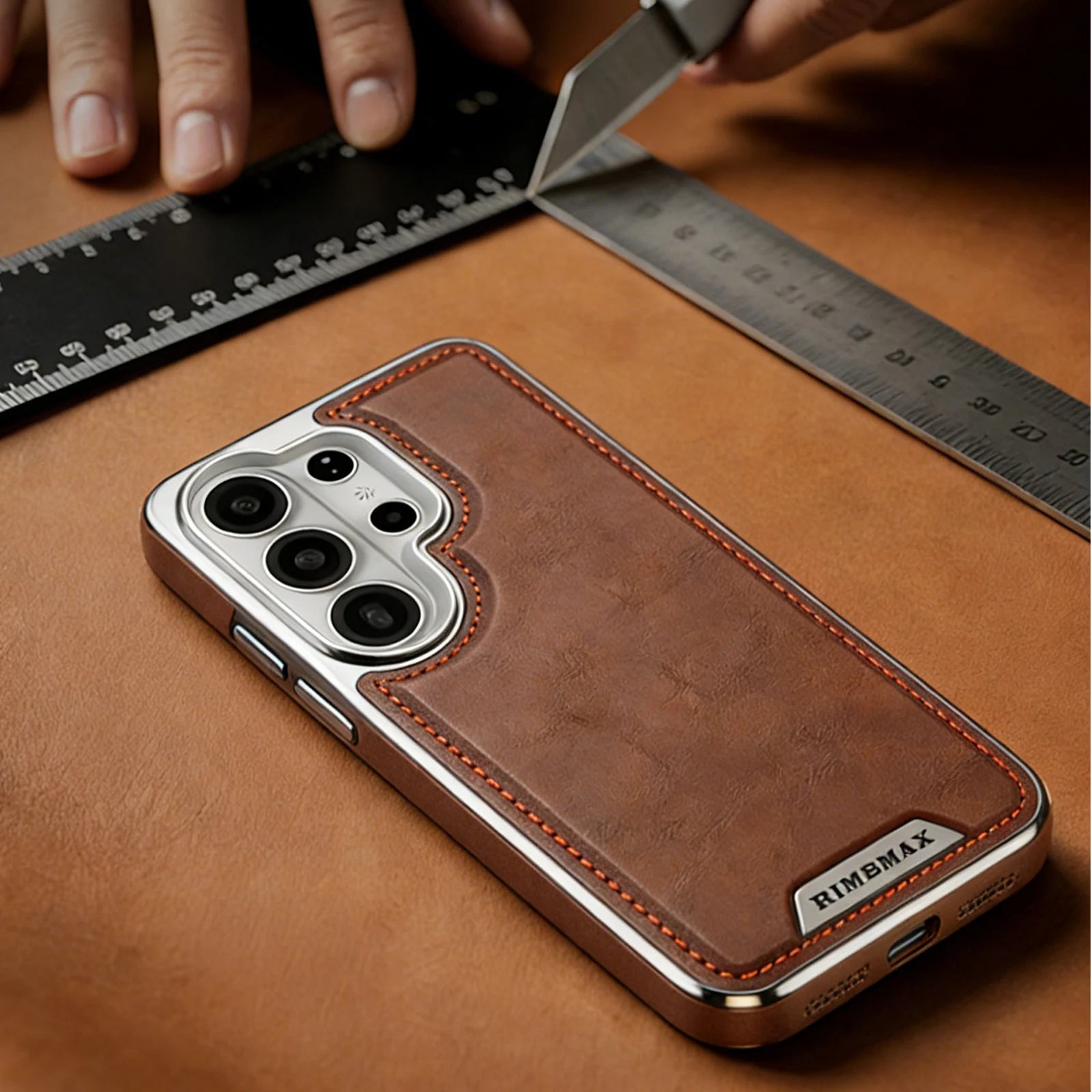 Luxury Business Magnetic Leather Protective Case for Samsung Galaxy S26 Series