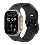 Breathable Two-Color Replacement Strap for Apple Watch