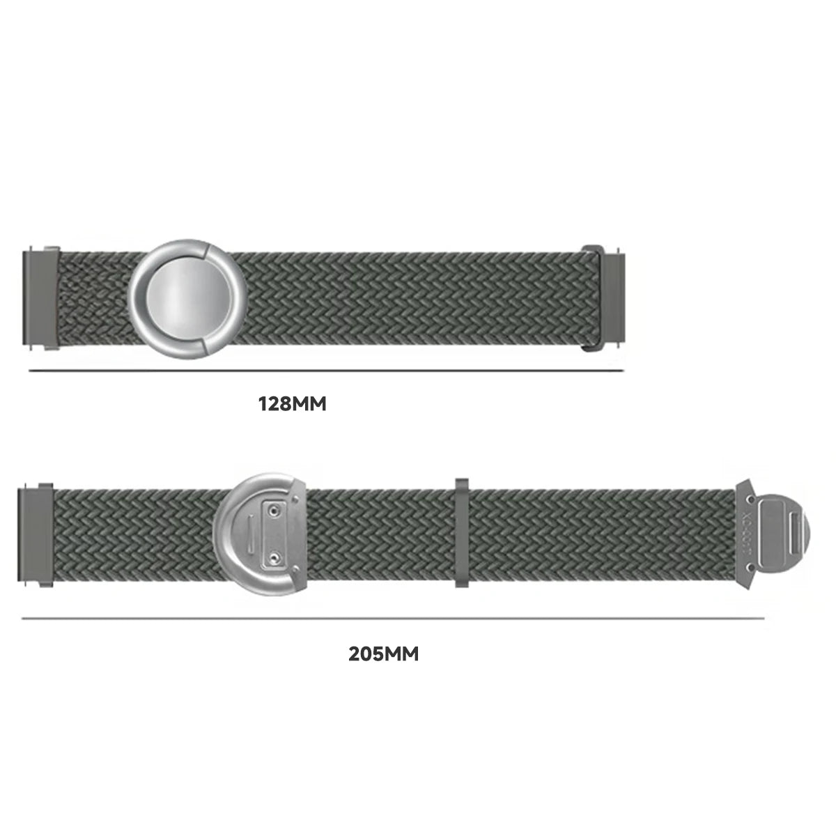 Stretchable Braided Solo Loop with Magnetic Closure for Apple Watch