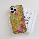 Sparkling Lotus Flower Shockproof Phone Case for iPhone 17 Series
