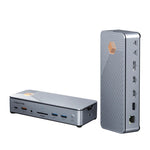 CABLETIME 15-in-1 USB-C Docking Station & SSD Enclosure