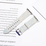 Luxury Shiny Glitter Leather Strap for Apple Watch
