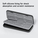 12-Slot Magnetic Nintendo Switch Game Card Case
